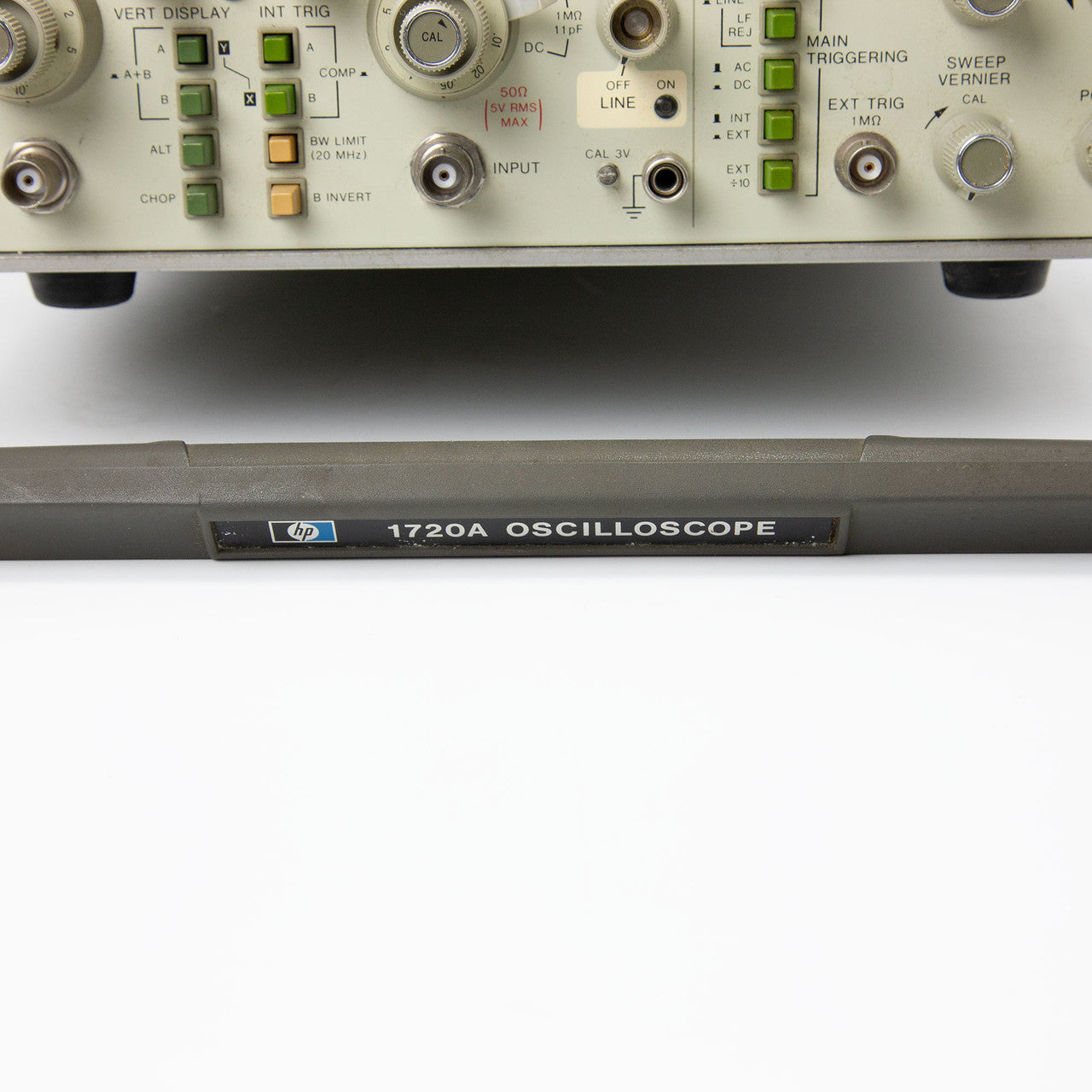 Hewlett-Packard 1720A Dual Channel Oscilloscope with Accessories