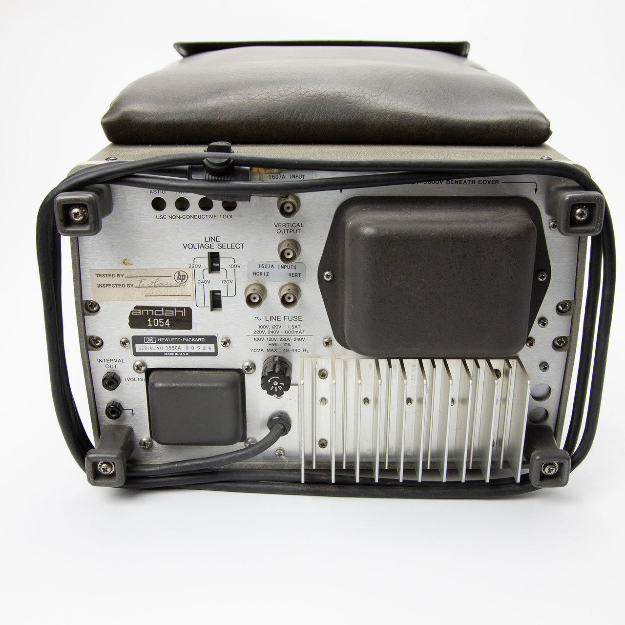 Hewlett-Packard 1720A Dual Channel Oscilloscope with Accessories