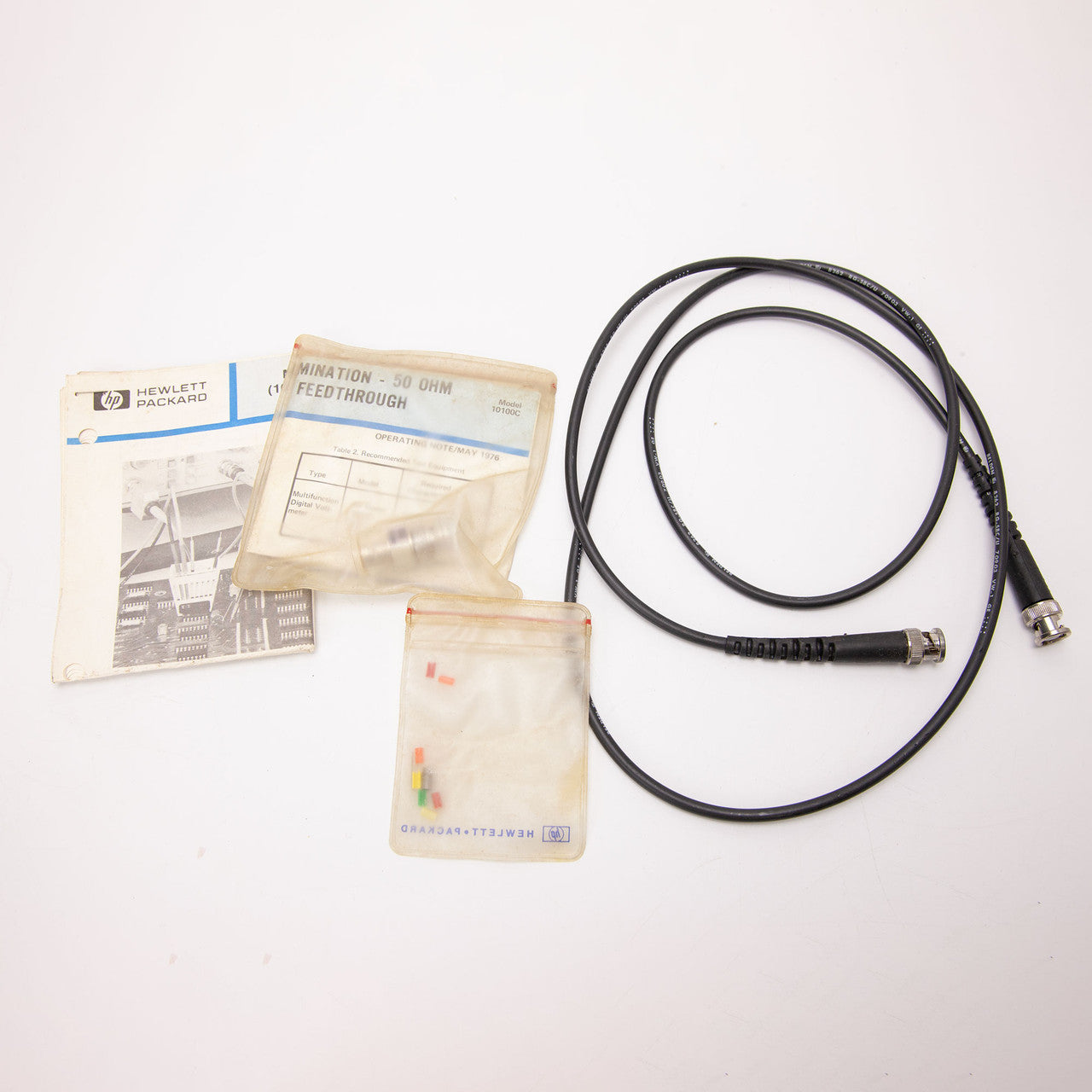 Hewlett-Packard 1720A Dual Channel Oscilloscope with Accessories