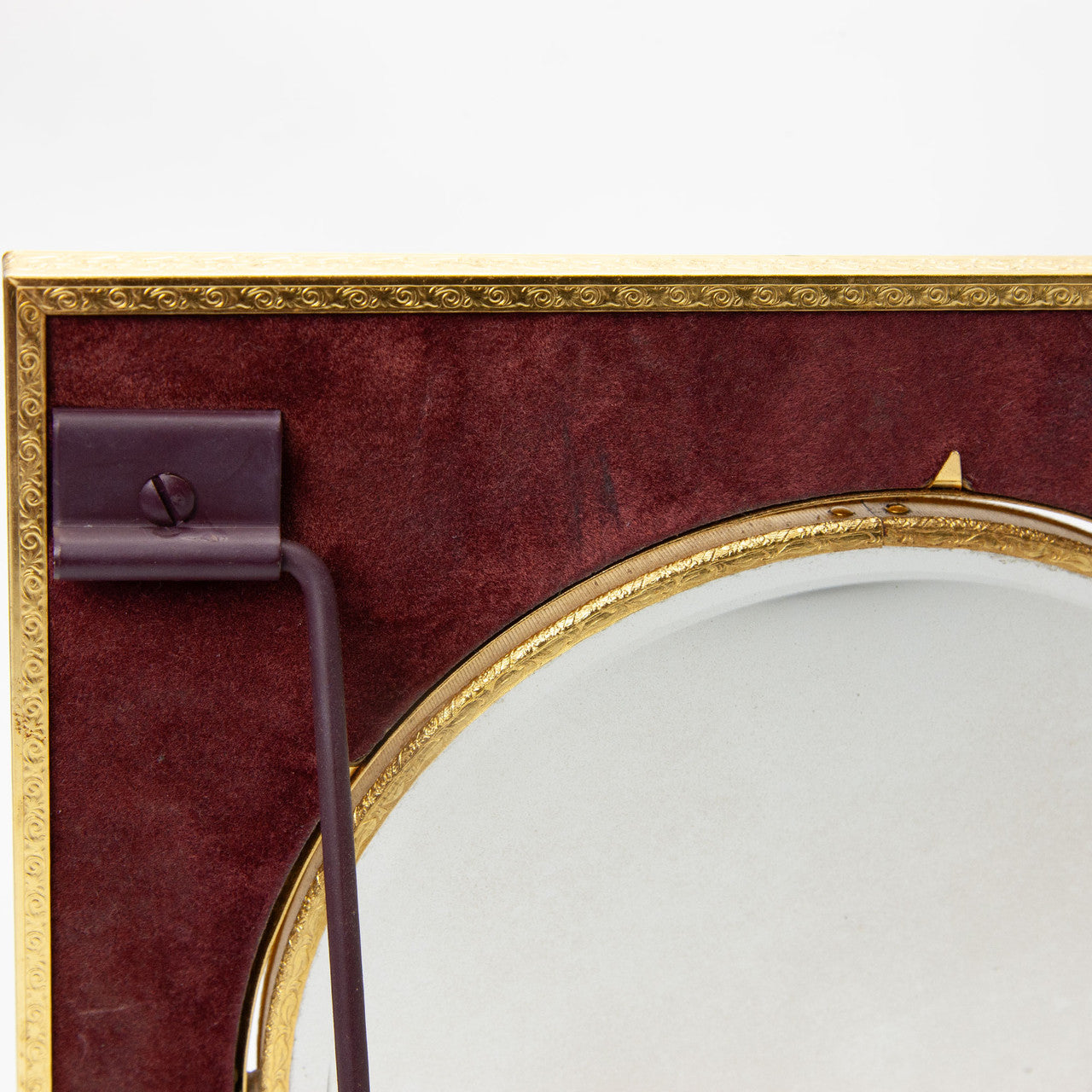 MCM Hollywood Regency Gold Gilt Double-Sided Vanity Mirror