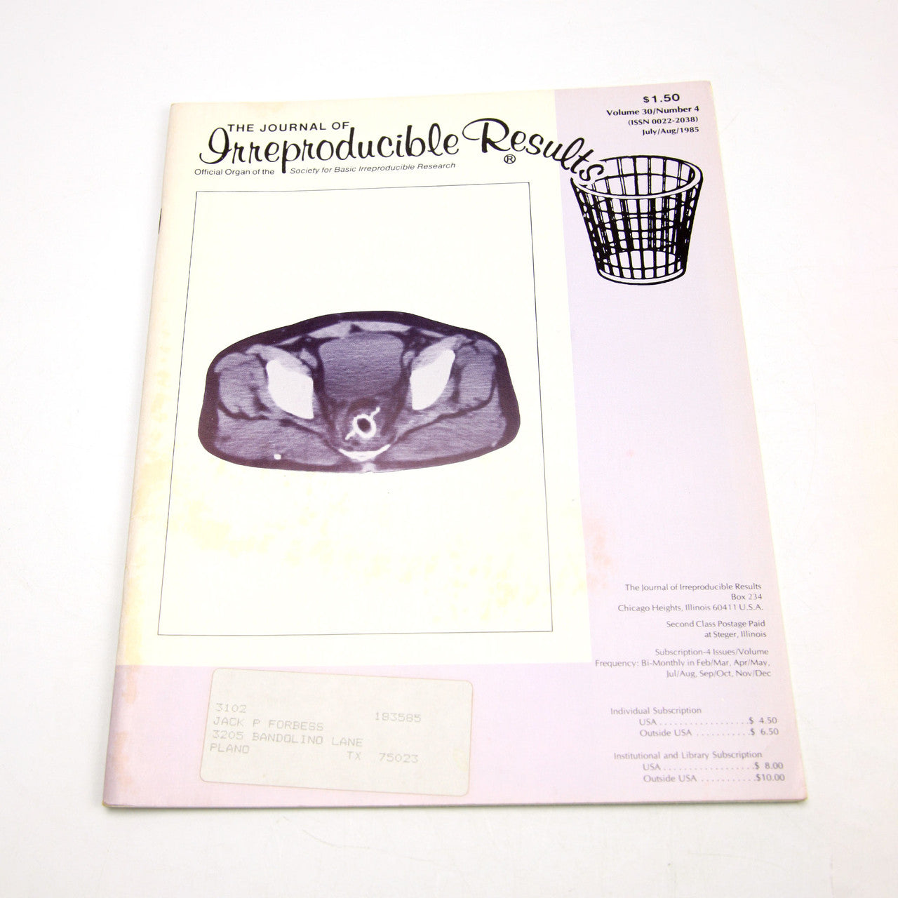 1983–1986 Journal of Irreproducible Results Magazines Science Humor Lot of 16