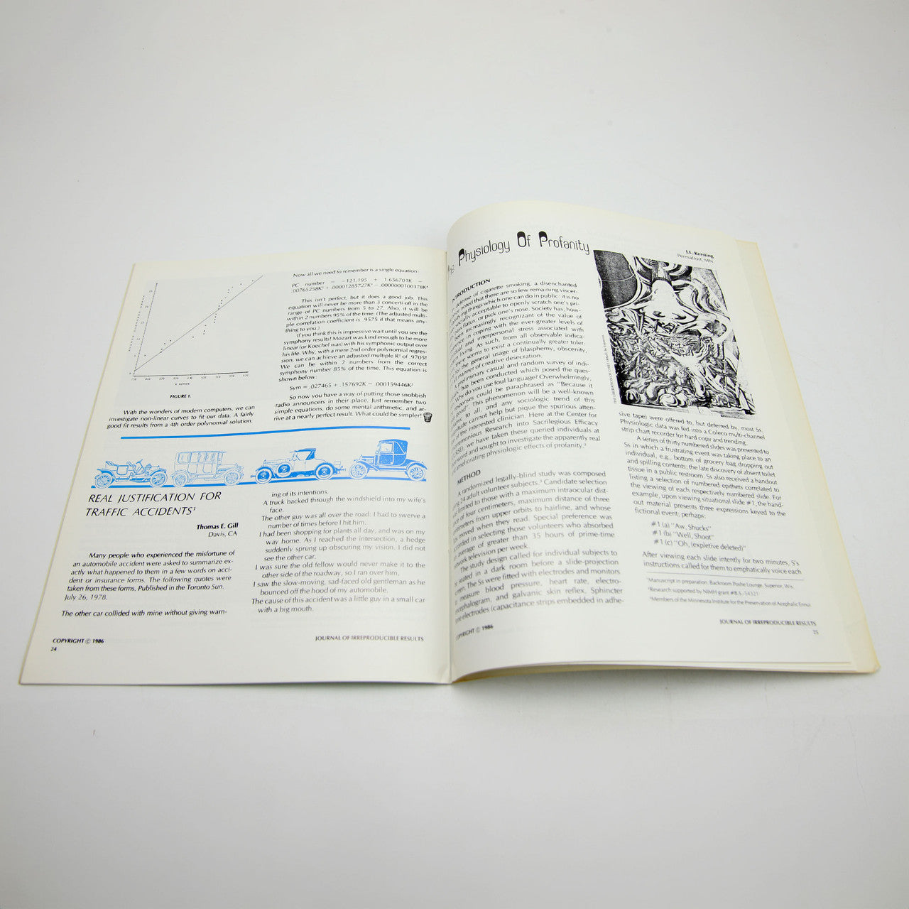 1983–1986 Journal of Irreproducible Results Magazines Science Humor Lot of 16