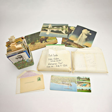 Lot of 1960s–70s Travel Postcards Europe Orient USA Snapshots & Canvas Cards