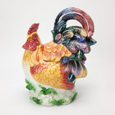 Vintage Cracker Barrel Rooster Cookie Jar