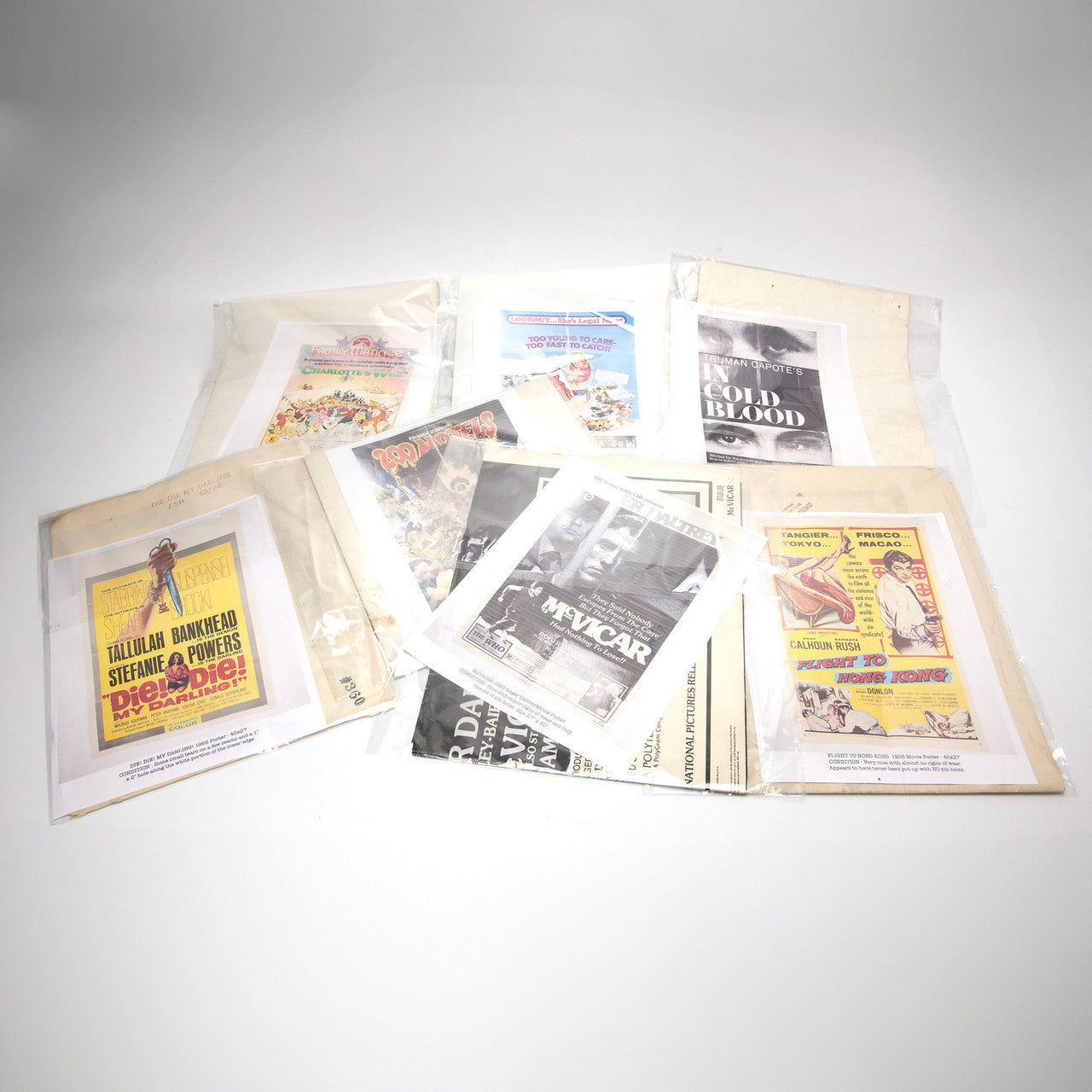 1940s 1950s Theater Playbills Lot with Vaudeville Ticket