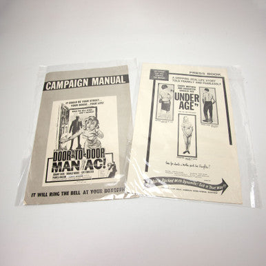 1950s 1960s Cult Crime Press Books Lot Underage Door to Door Maniac
