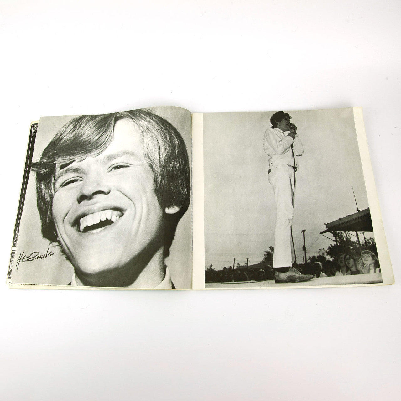 1967 Herman's Hermits Tour Book Program