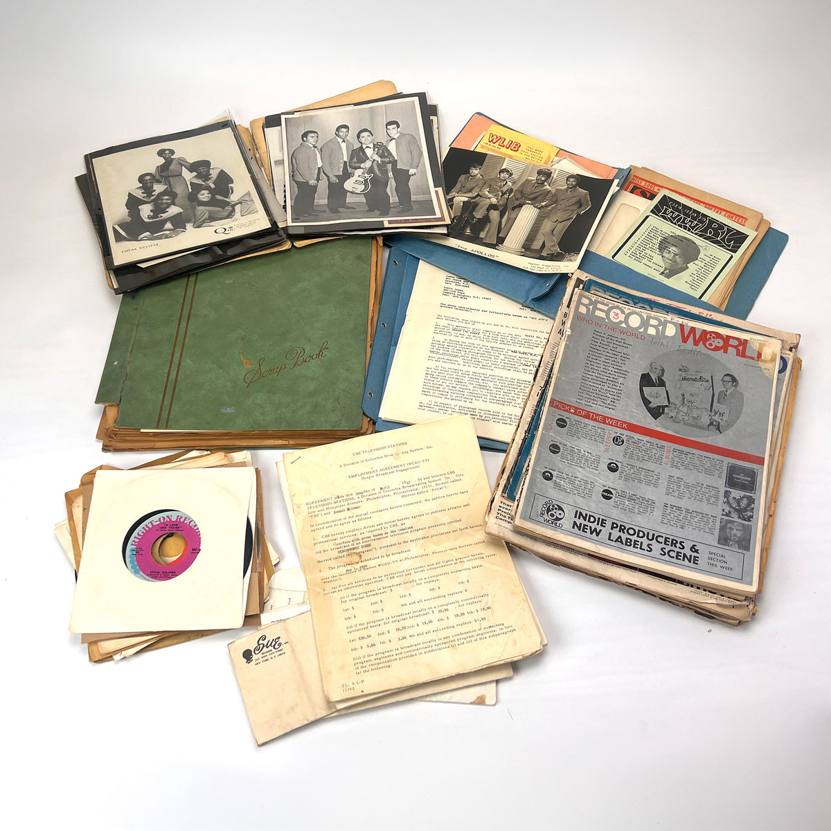 1960s 1970s Soul Funk R&B Music Tour Ephemera Archives The Poets Total Eclipse