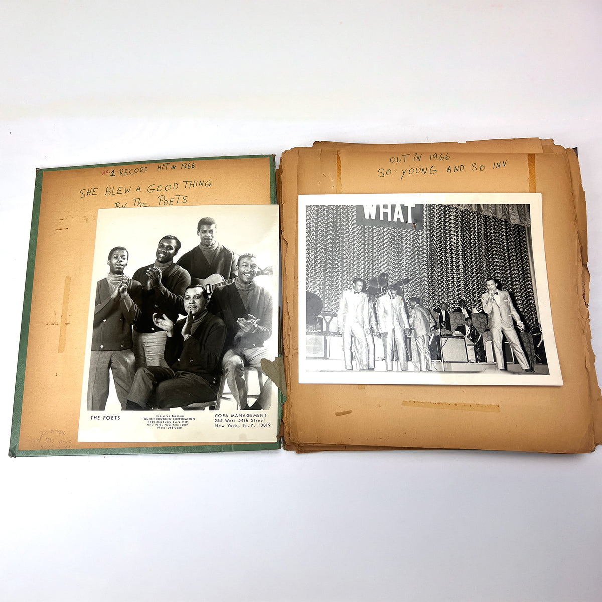 1960s 1970s Soul Funk R&B Music Tour Ephemera Archives The Poets Total Eclipse