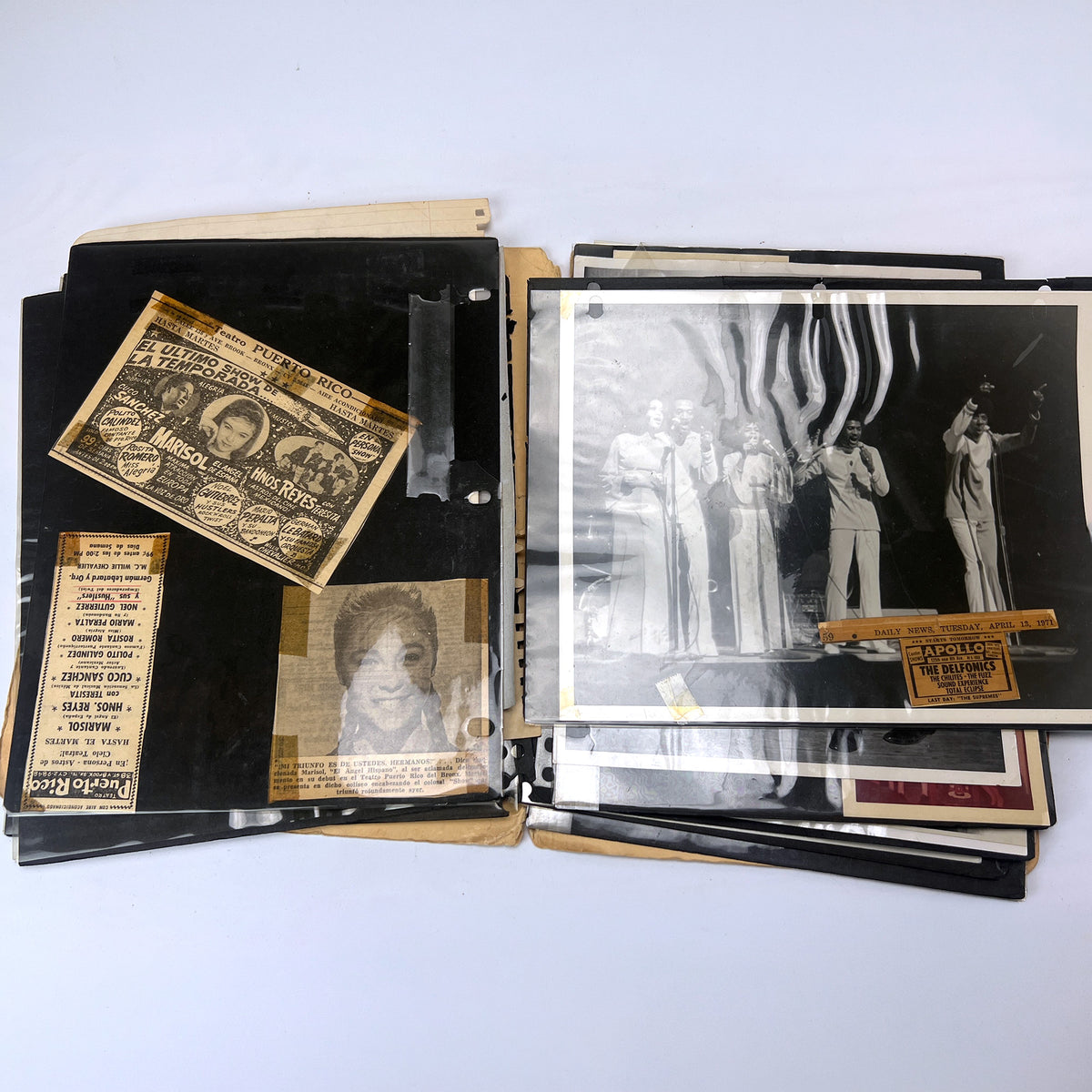 1960s 1970s Soul Funk R&B Music Tour Ephemera Archives The Poets Total Eclipse