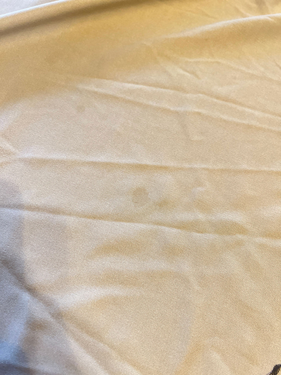 Round Floral Embroidered Tablecloth with Skirt Poly Blend 60in