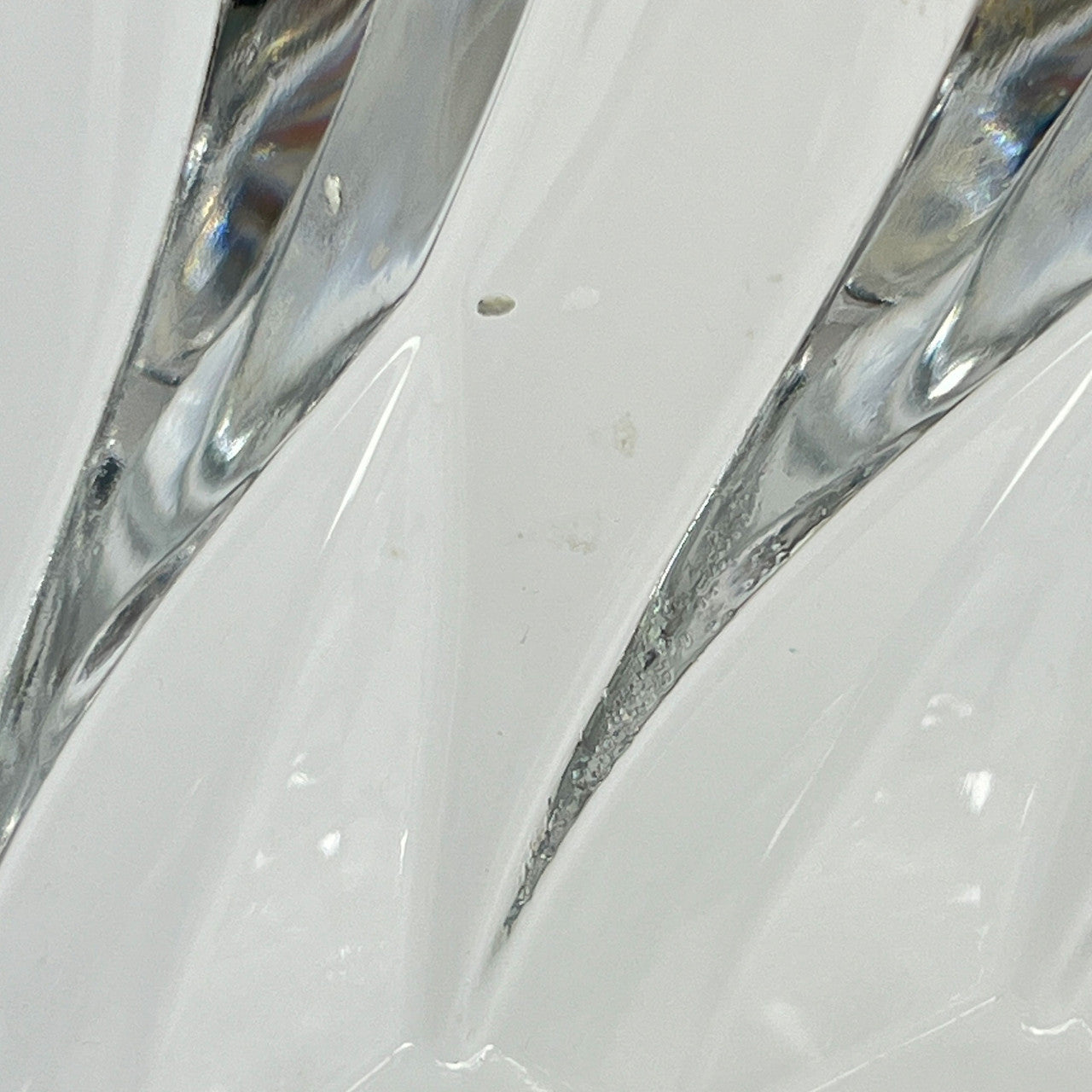 Vintage Mikasa Round Rainier Crystal Bowl Swirl Pattern