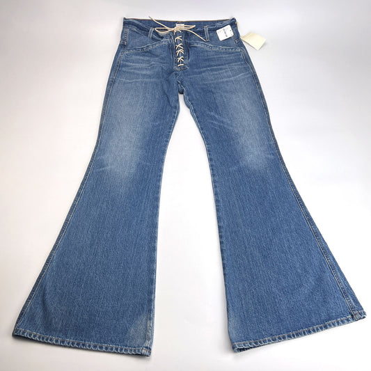 Citizens of Humanity Free People Sally Lace Up Flare Jeans Size 31
