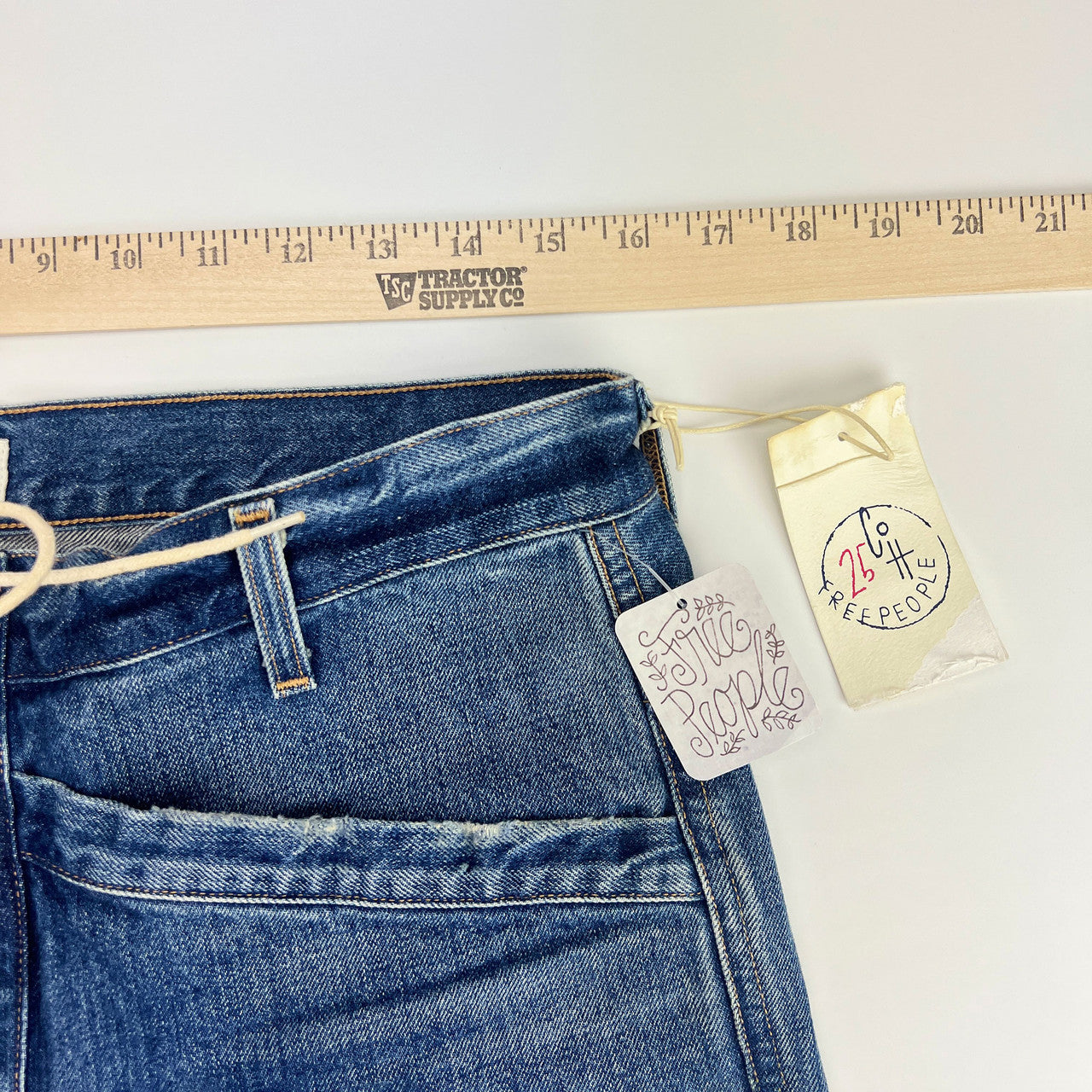 Citizens of Humanity Free People Sally Lace Up Flare Jeans Size 31