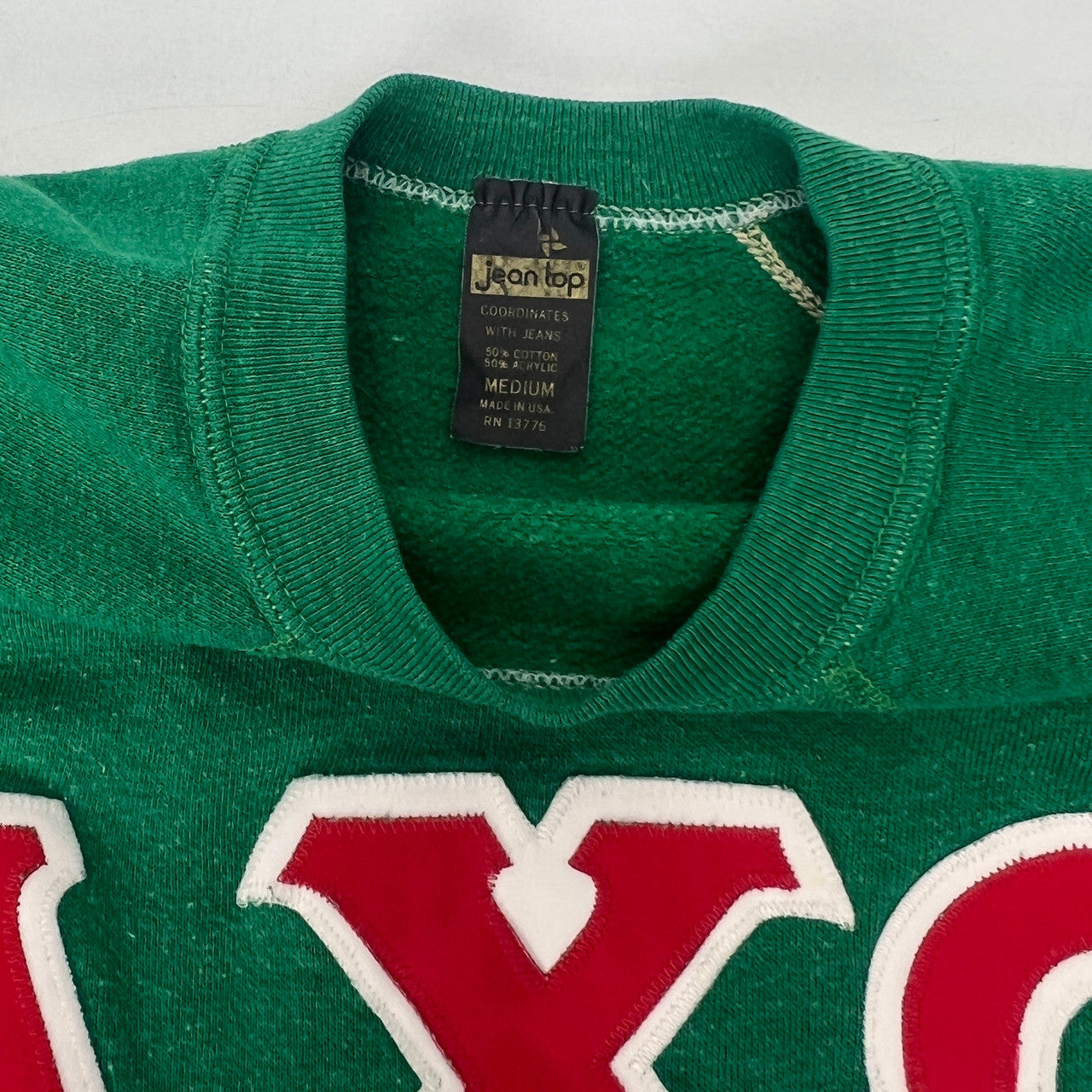 Vintage 1990s Alpha Chi Omega Sorority Sweatshirt Medium