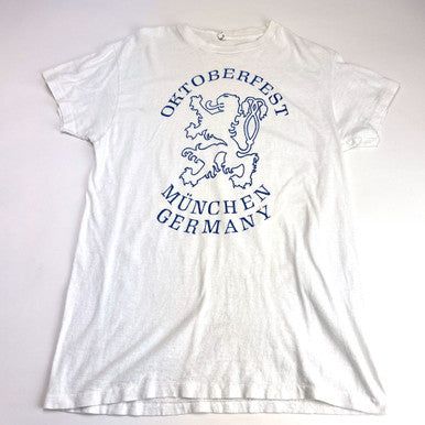 Vintage Oktoberfest Munich Germany Single Stitch T-Shirt Medium