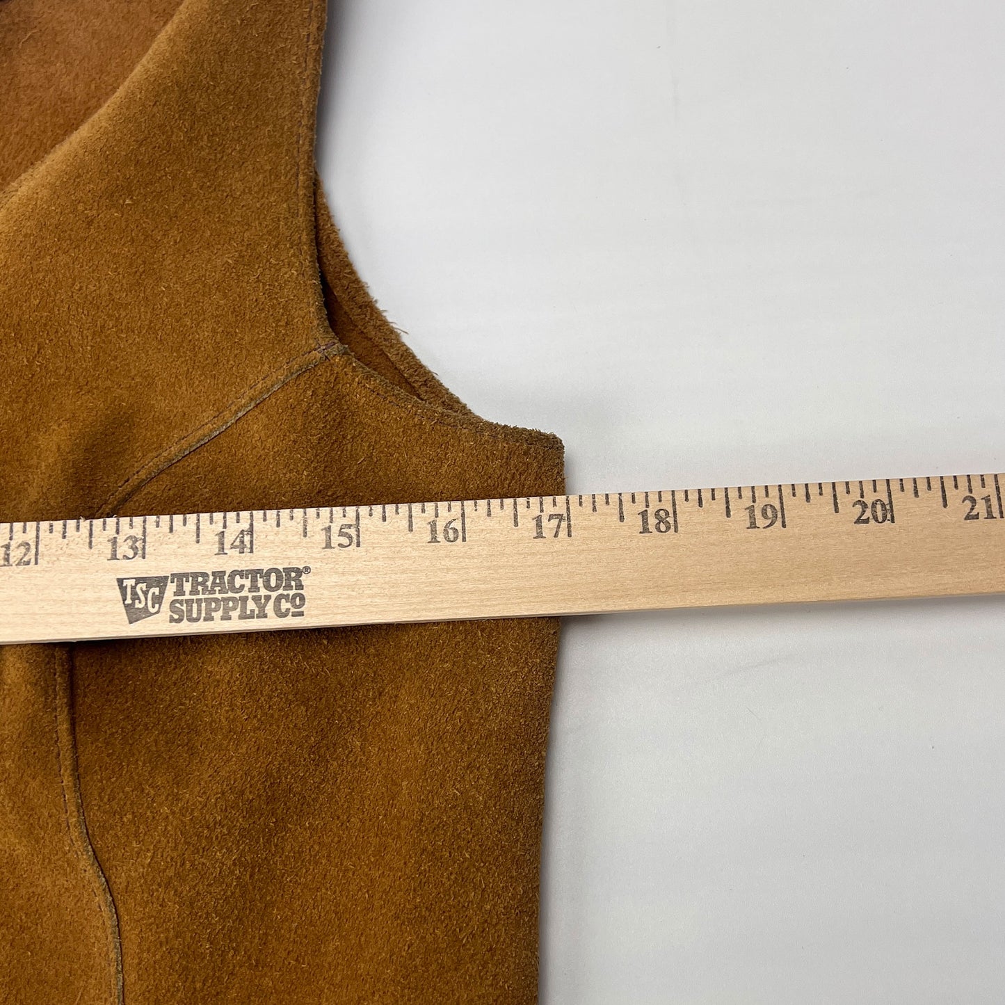 Vintage Suede Western Vest Snap Front Womens Small