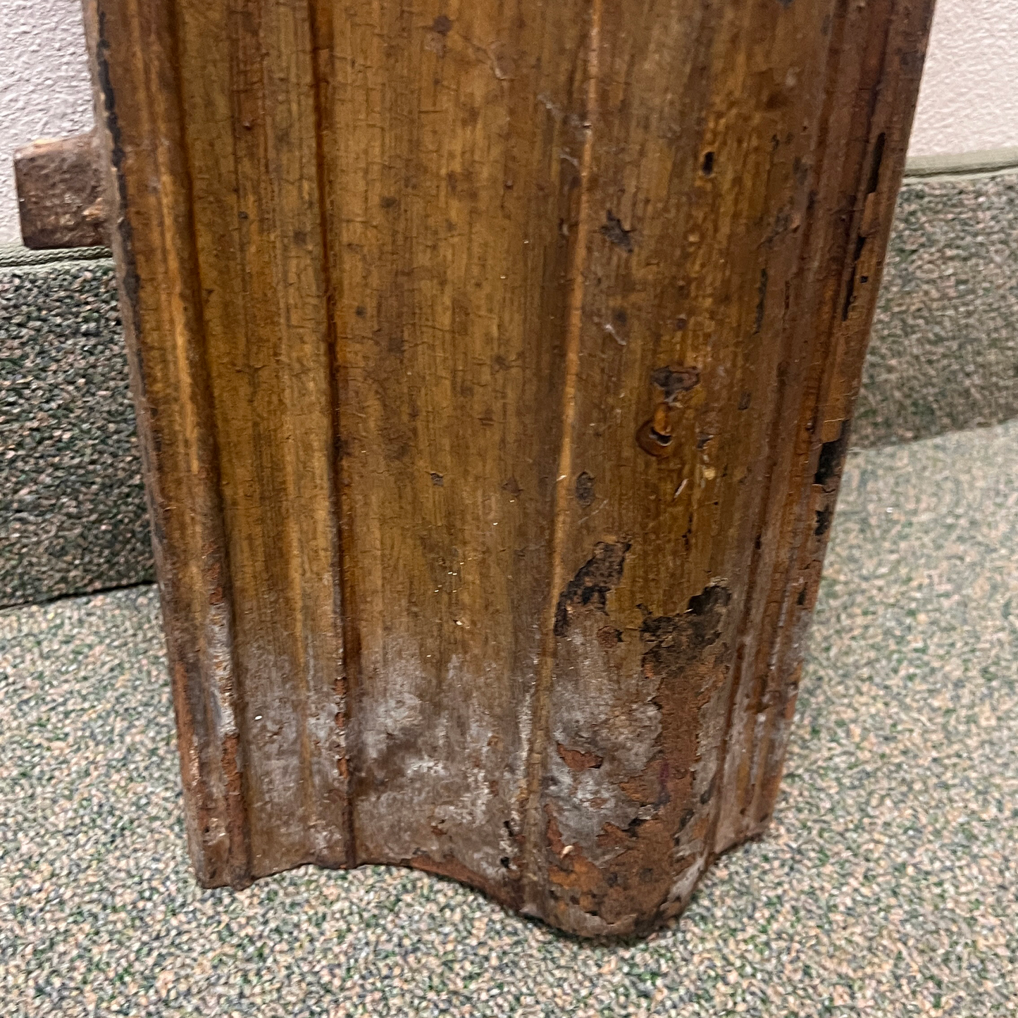 Antique Cast Iron Arched Fireplace Surround Insert Victorian Salvage