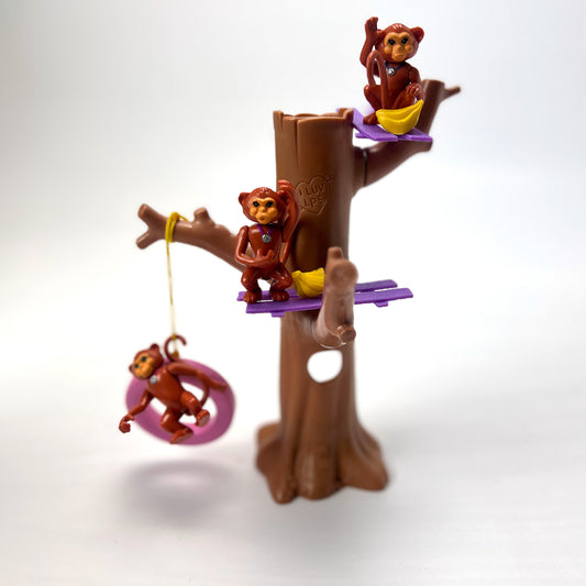 Littlest Pet Shop Magic Monkey Treehouse Complete With Box Playset