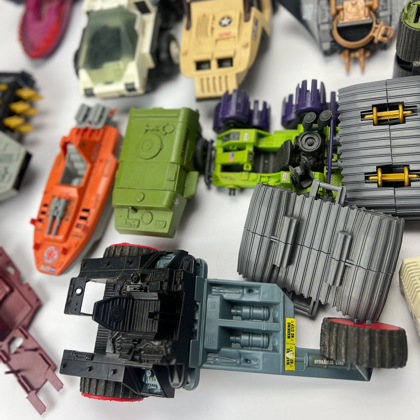 G.I. Joe Parts Lot Incomplete Vehicles Weapons Accessories 1980s-90s