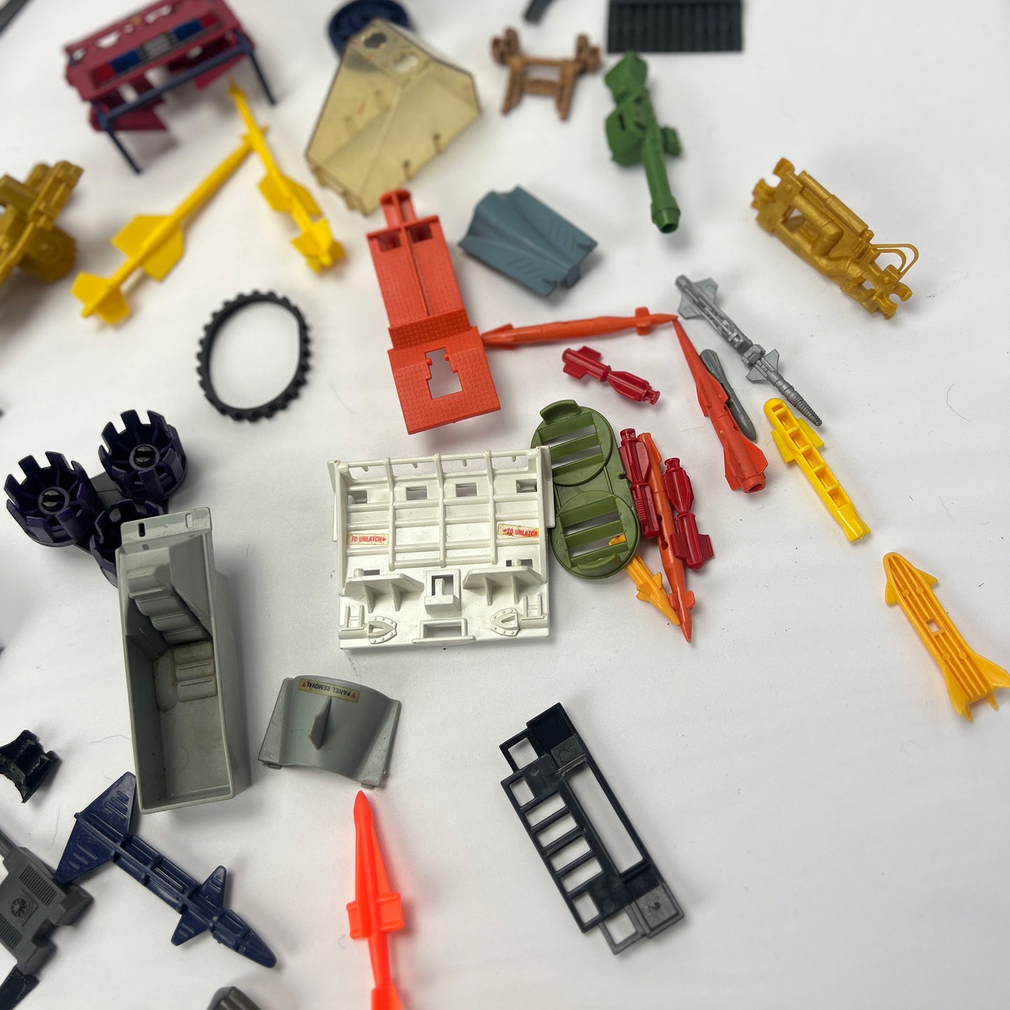 G.I. Joe Parts Lot Incomplete Vehicles Weapons Accessories 1980s-90s
