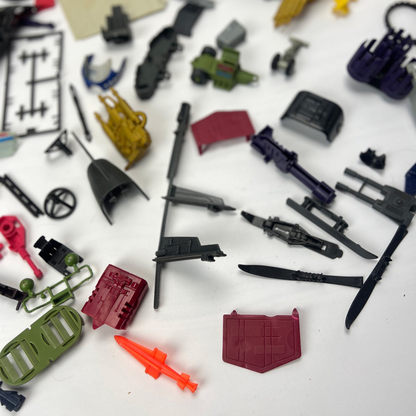 G.I. Joe Parts Lot Incomplete Vehicles Weapons Accessories 1980s-90s