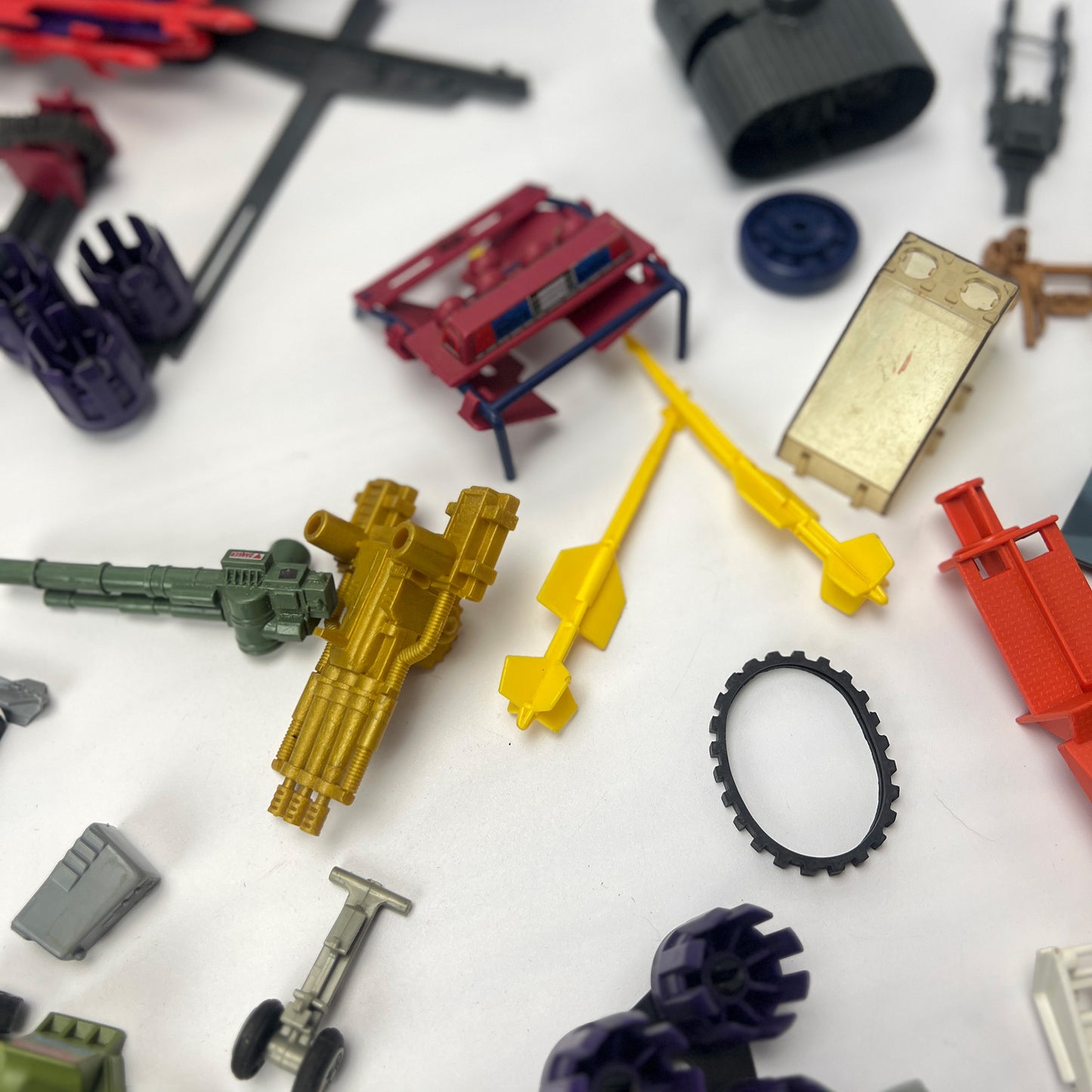 G.I. Joe Parts Lot Incomplete Vehicles Weapons Accessories 1980s-90s