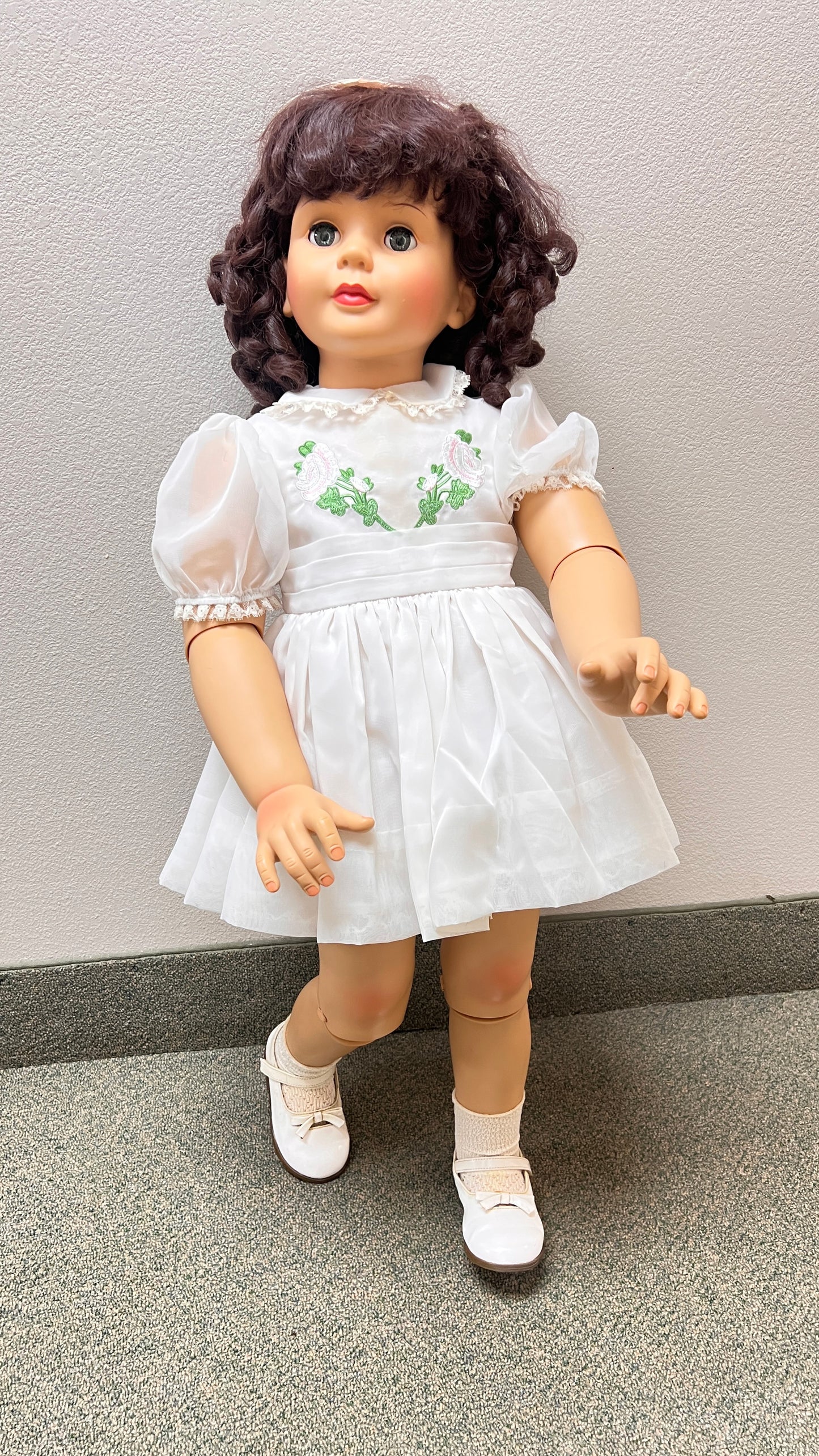 Vintage Posable Patty Playpal Reproduction ADG Ashton Drake 35" Jointed Doll