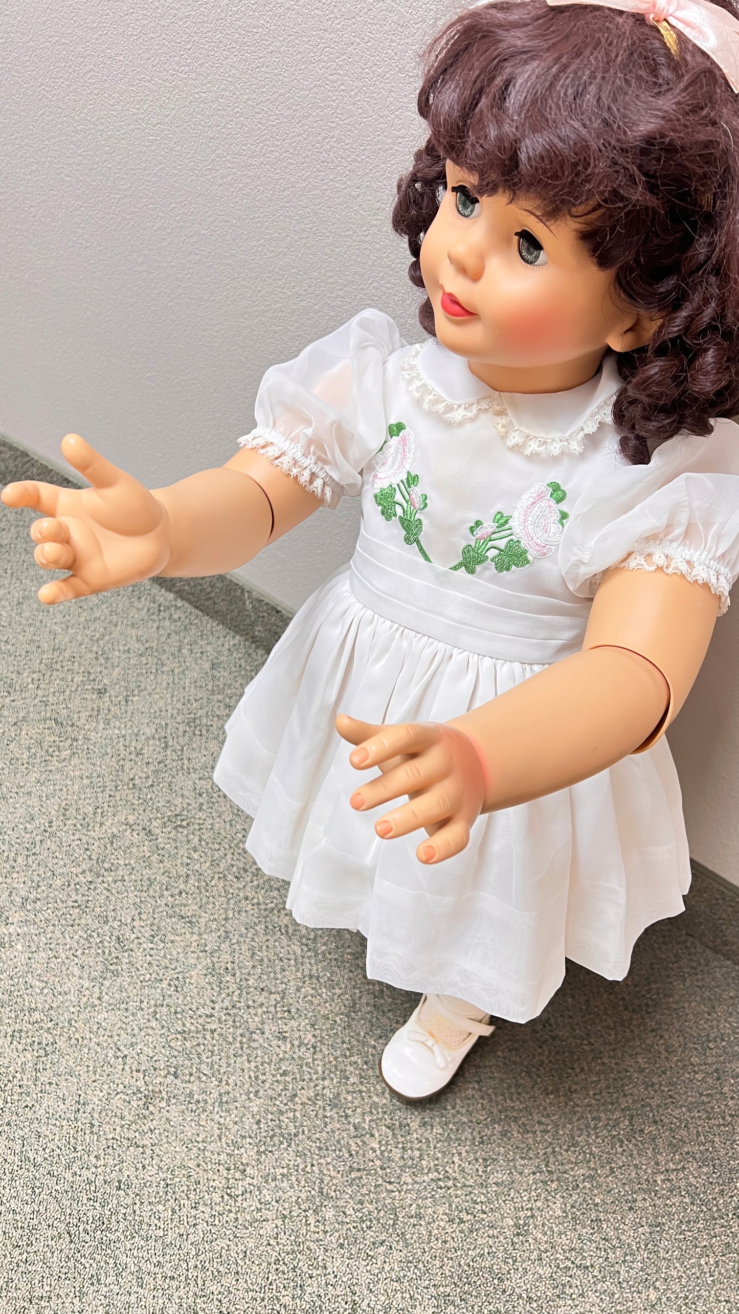 Vintage Posable Patty Playpal Reproduction ADG Ashton Drake 35" Jointed Doll