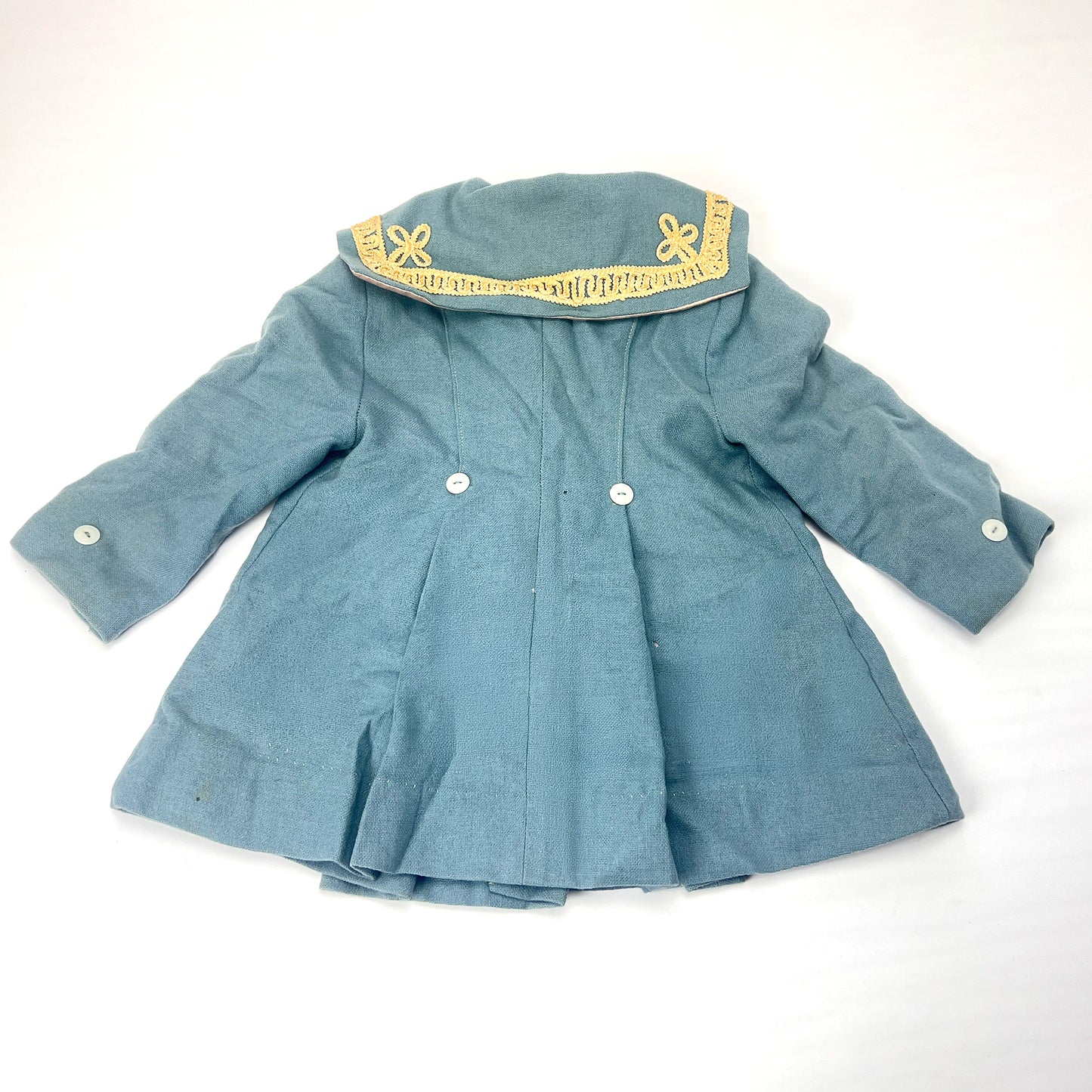 Vintage Patti Playpal 35" Doll Blue Wool Coat Hat Set