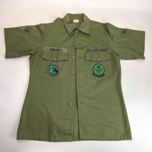 Vintage Men's U.S. Air Force Uniform Shirt Size 15.5 x 33